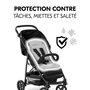 Voir la diapositive 6 : HAUCK Poussette citadine Rapid 4 Noir + sur-assise pour poussette Pushchair Seat Liner Light Gris