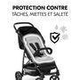 Voir la diapositive 6 : HAUCK Poussette citadine Rapid 4 Noir + sur-assise pour poussette Pushchair Seat Liner Light Gris