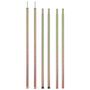 Voir la diapositive 5 : VIDAXL Mats de tente telescopiques 170-255 cm 2 pcs Acier galvanise