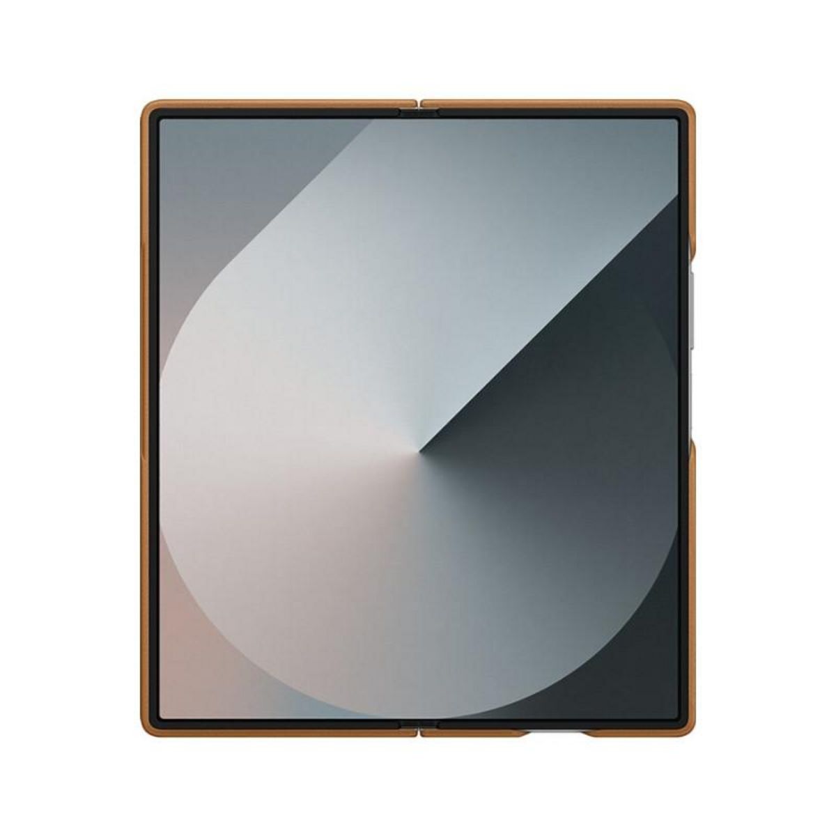 Samsung Coque et étui téléphone mobile Samsung Coque Premium Design Galaxy Z Fold 6 Brun