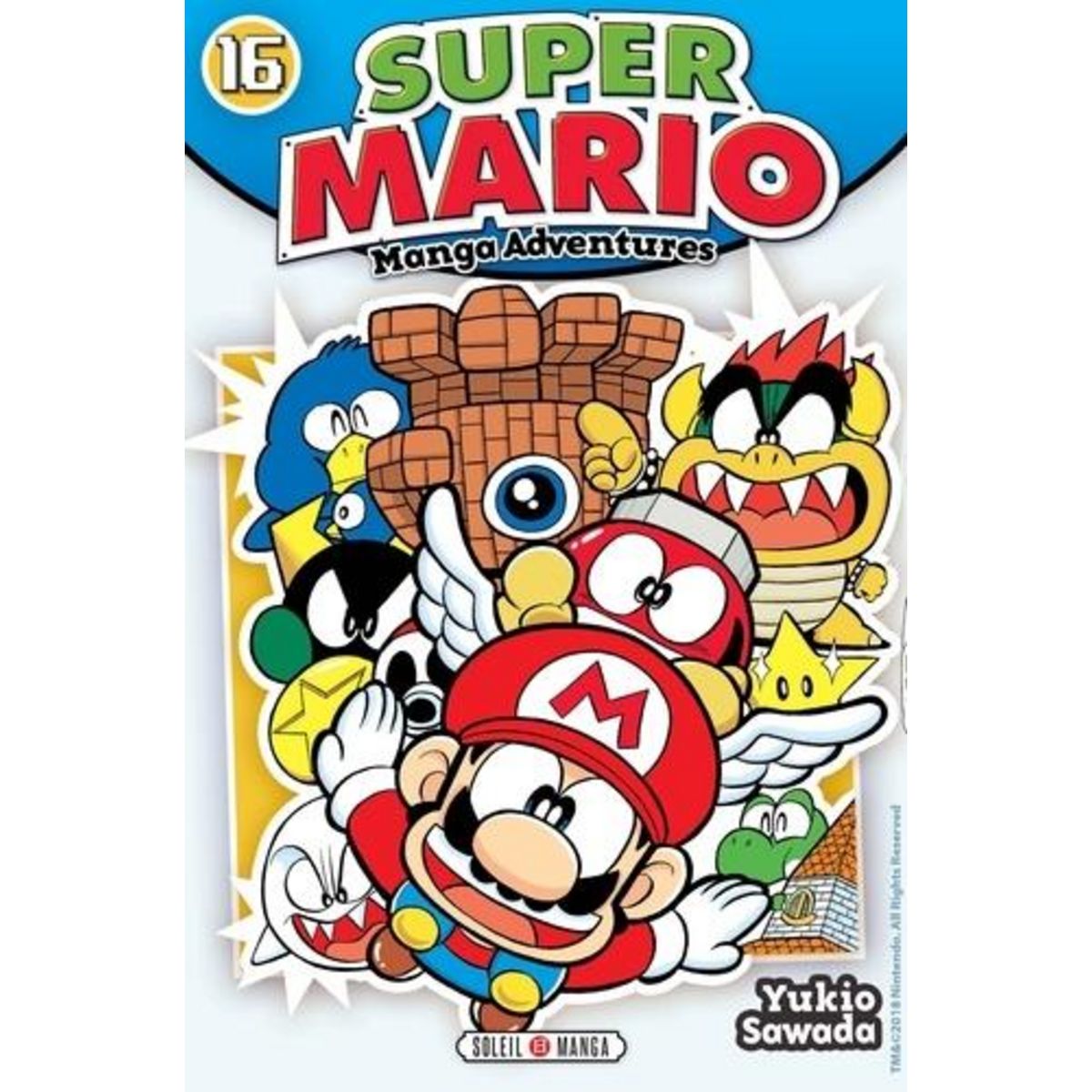 SUPER MARIO-MANGA ADVENTURES TOME 16, Sawada Yukio