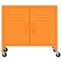 Voir la diapositive 3 : VIDAXL Armoire de rangement Orange 60x35x56 cm Acier