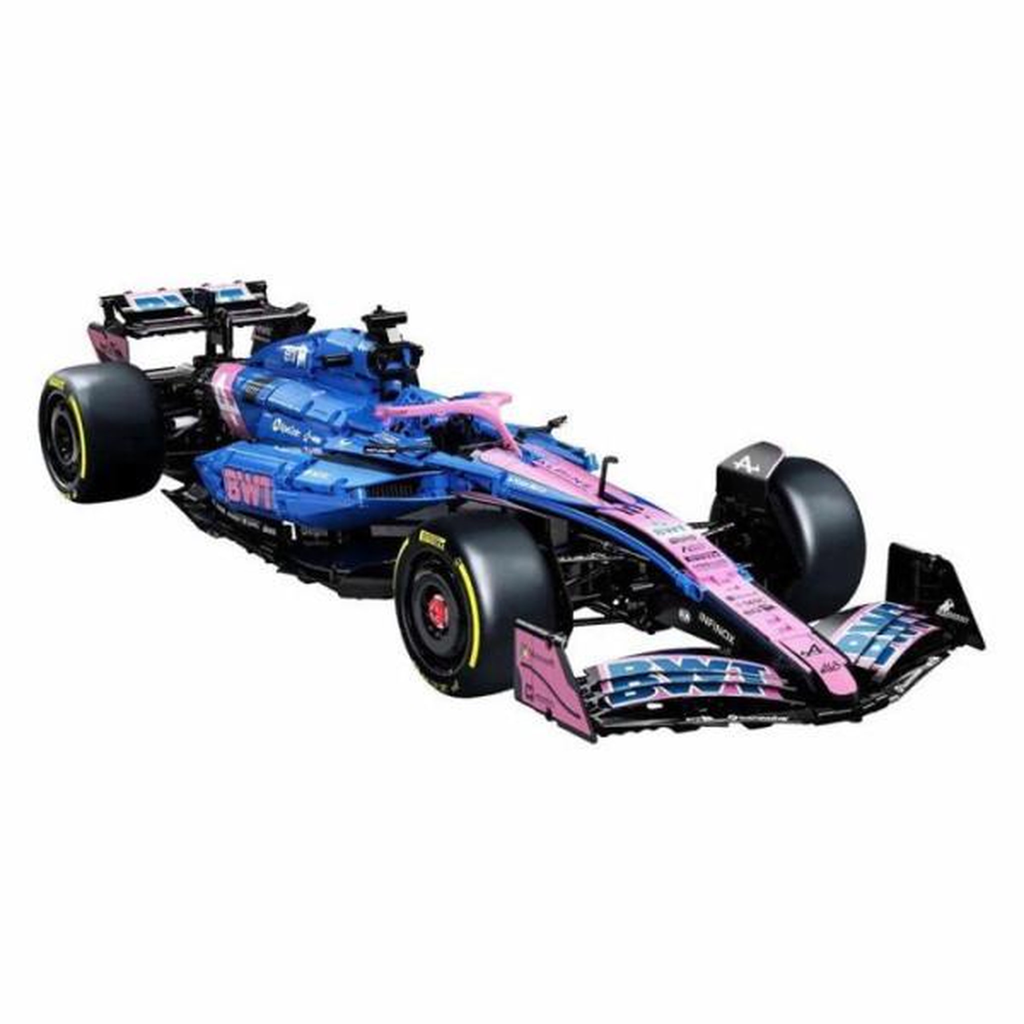 CONSTRUCTOR Voiture a construire - CADA - BWT Alpine F1 Team A525 1:8 - 2173 pieces - Formule 1 officielle