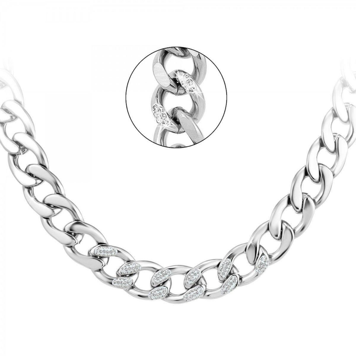 SC CRYSTAL Collier SC Crystal orné de Cristaux scintillants