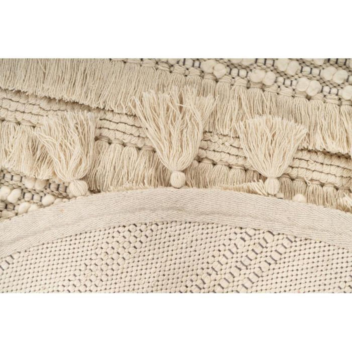 Paris Prix Tapis Bohème Tissé à la Main  Bohist  160cm Naturel