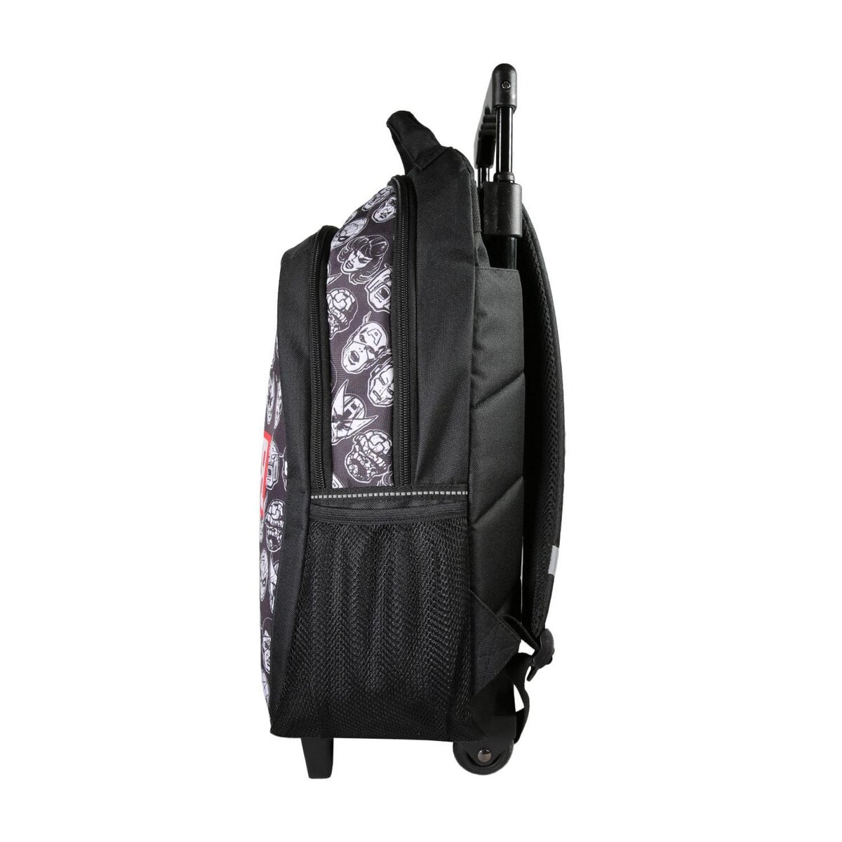 Bagtrotter Sac à dos à roulettes Avengers noir – bagtrotter