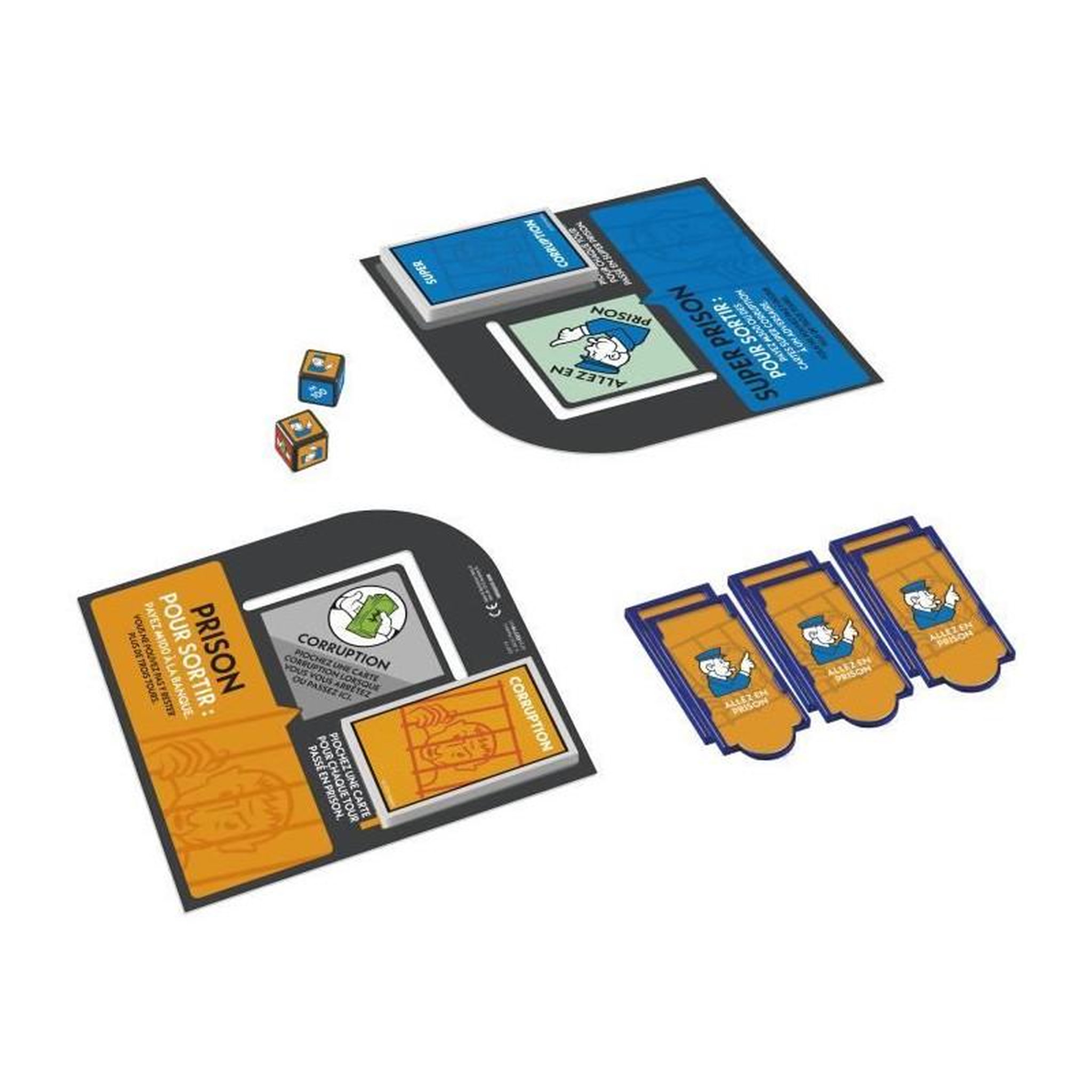 Voir la diapositive 4 : MONOPOLY Monopoly Extension Allez en prison, rend le jeu Monopoly classique plus amusant et plus rapide, jeux de plateau, 2 a 6 joueurs,