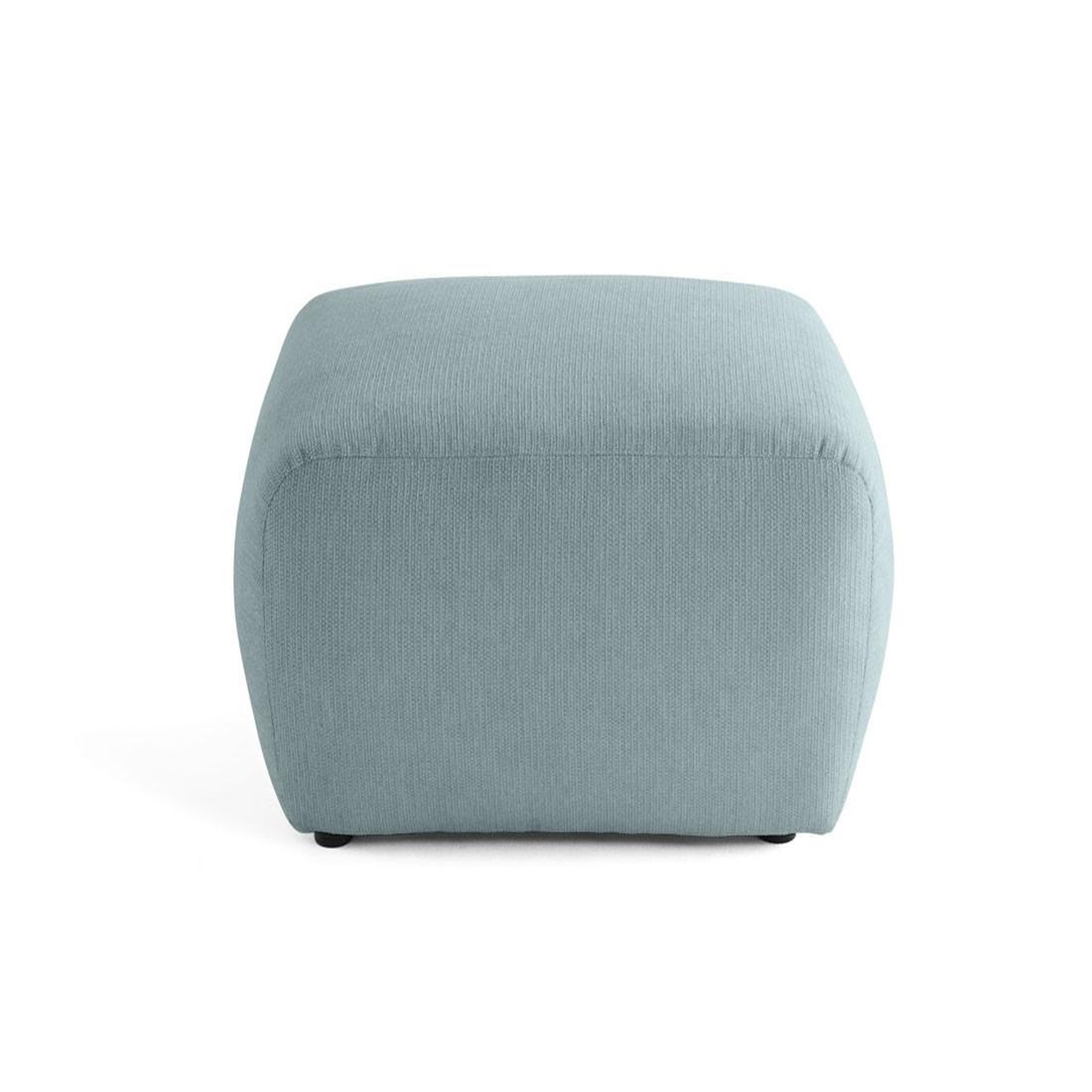 Voir la diapositive 6 : BEST MOBILIER Sorrente - pouf - en tissu texturé