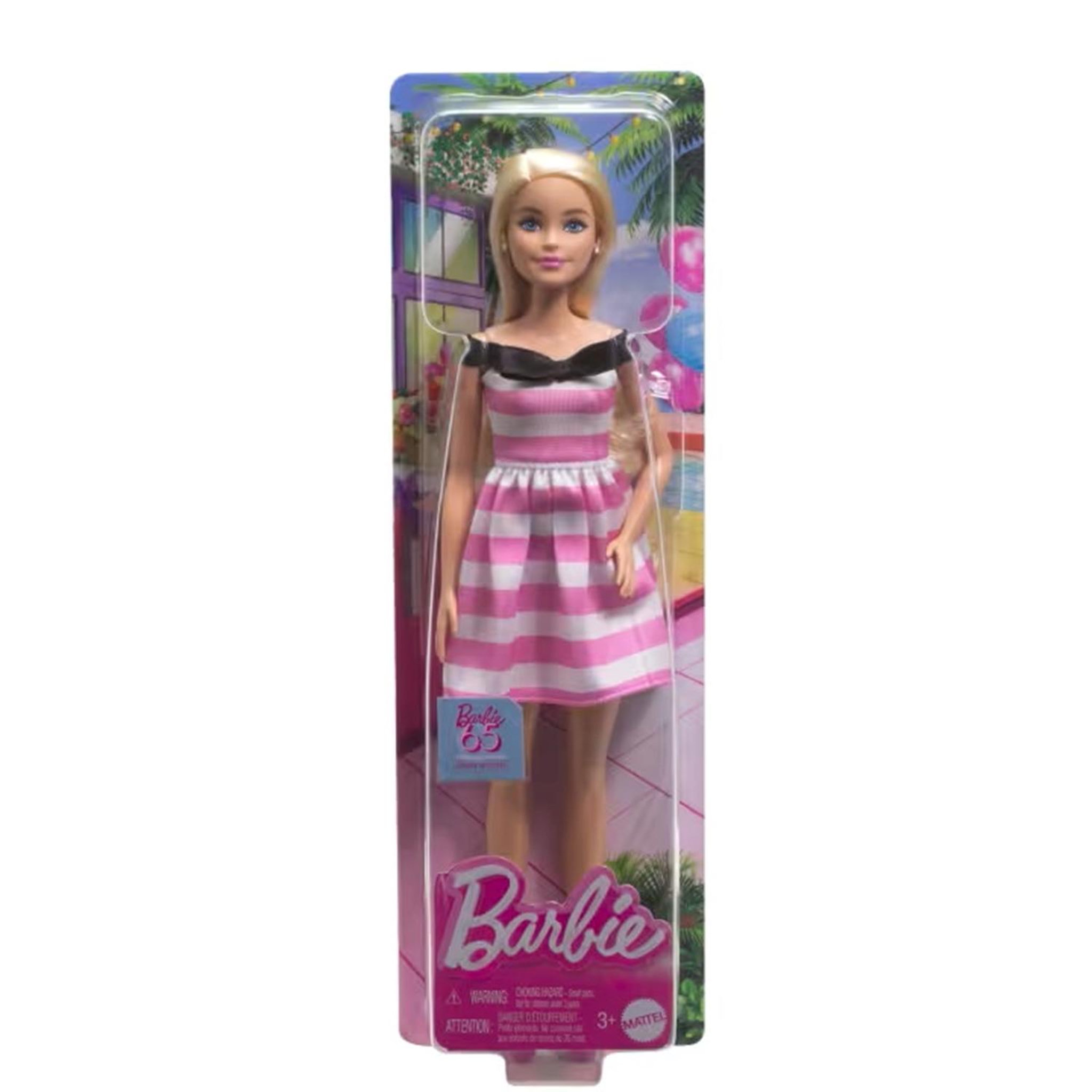 MATTEL Poupée mannequin pour 65ème anniversaire de Barbie