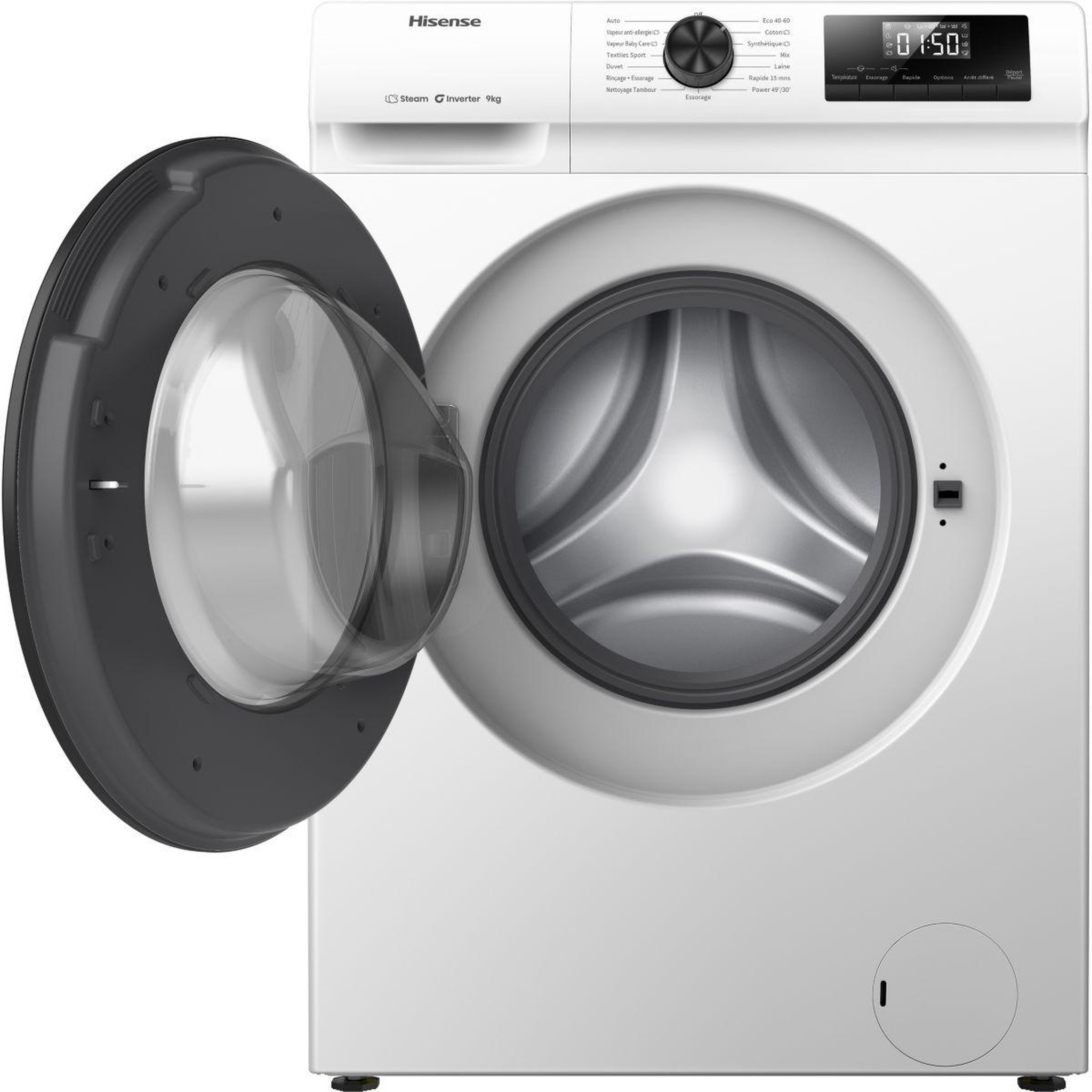 Voir la diapositive 3 : Hisense Lave linge hublot wf1q9041bw