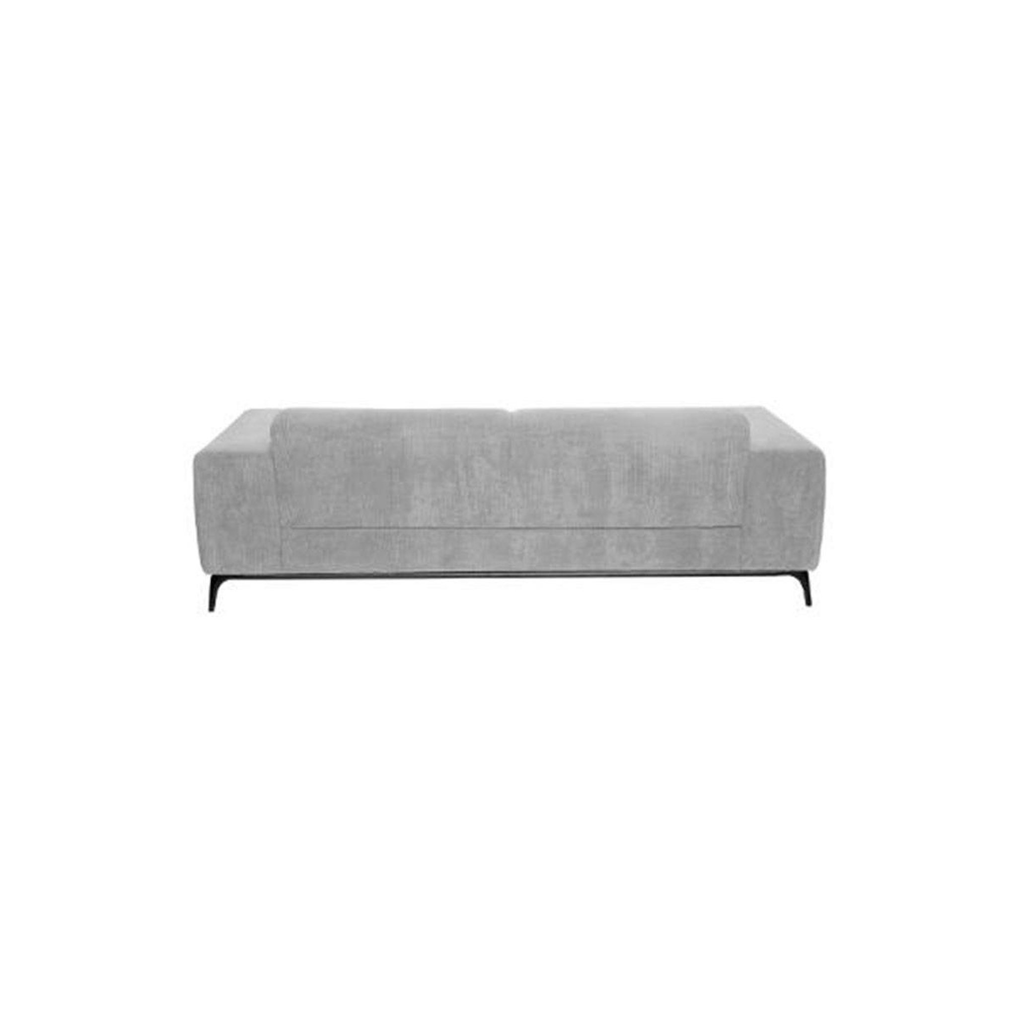 Voir la diapositive 3 : ATMOSPHERA Canapé 3 places velours côtelé  chris  230cm gris