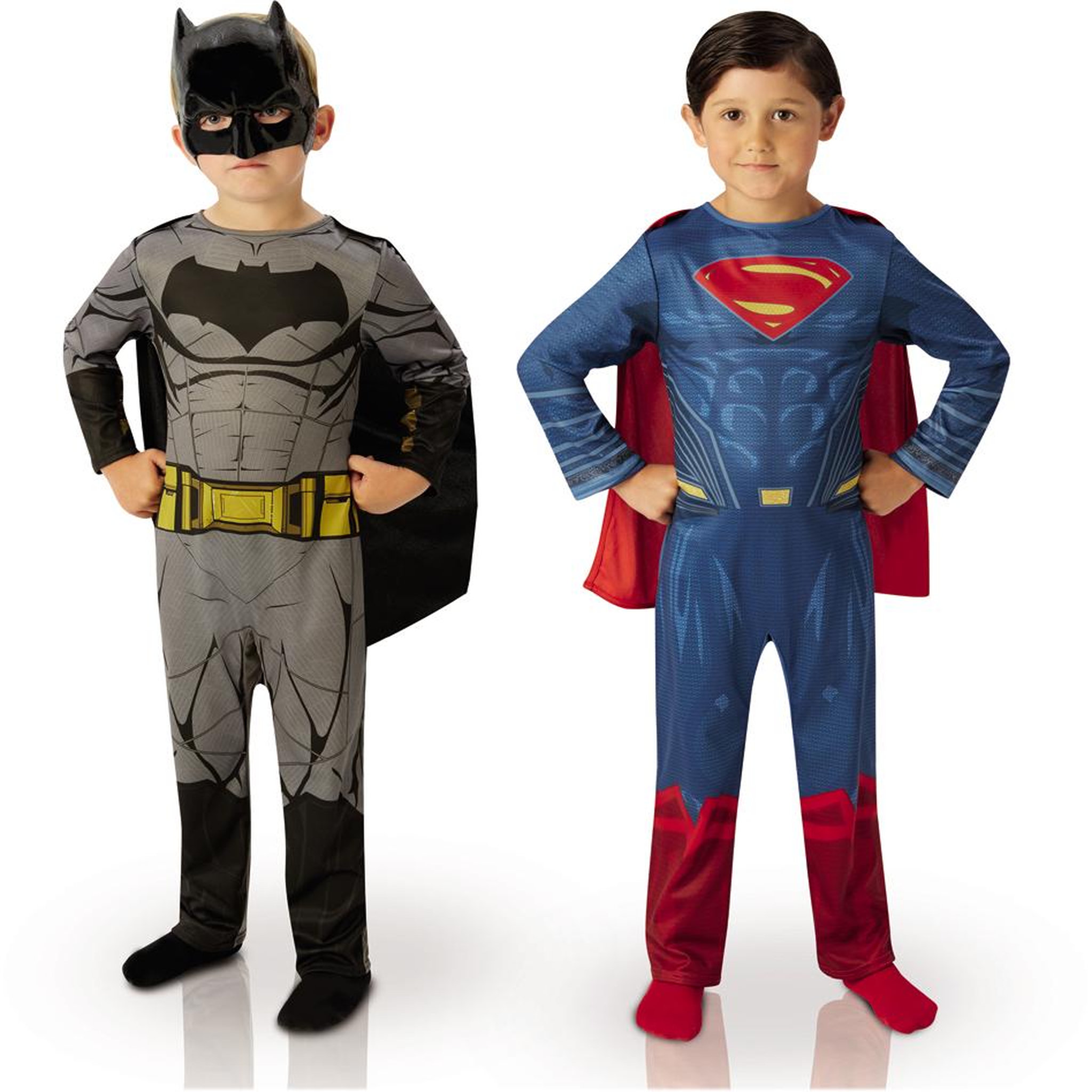Voir la diapositive 1 : Rubie's Déguisement Bipack Batman et Superman : Dawn Of Justice : 5/6 ans - 5/6 ans (110 à 116 cm)