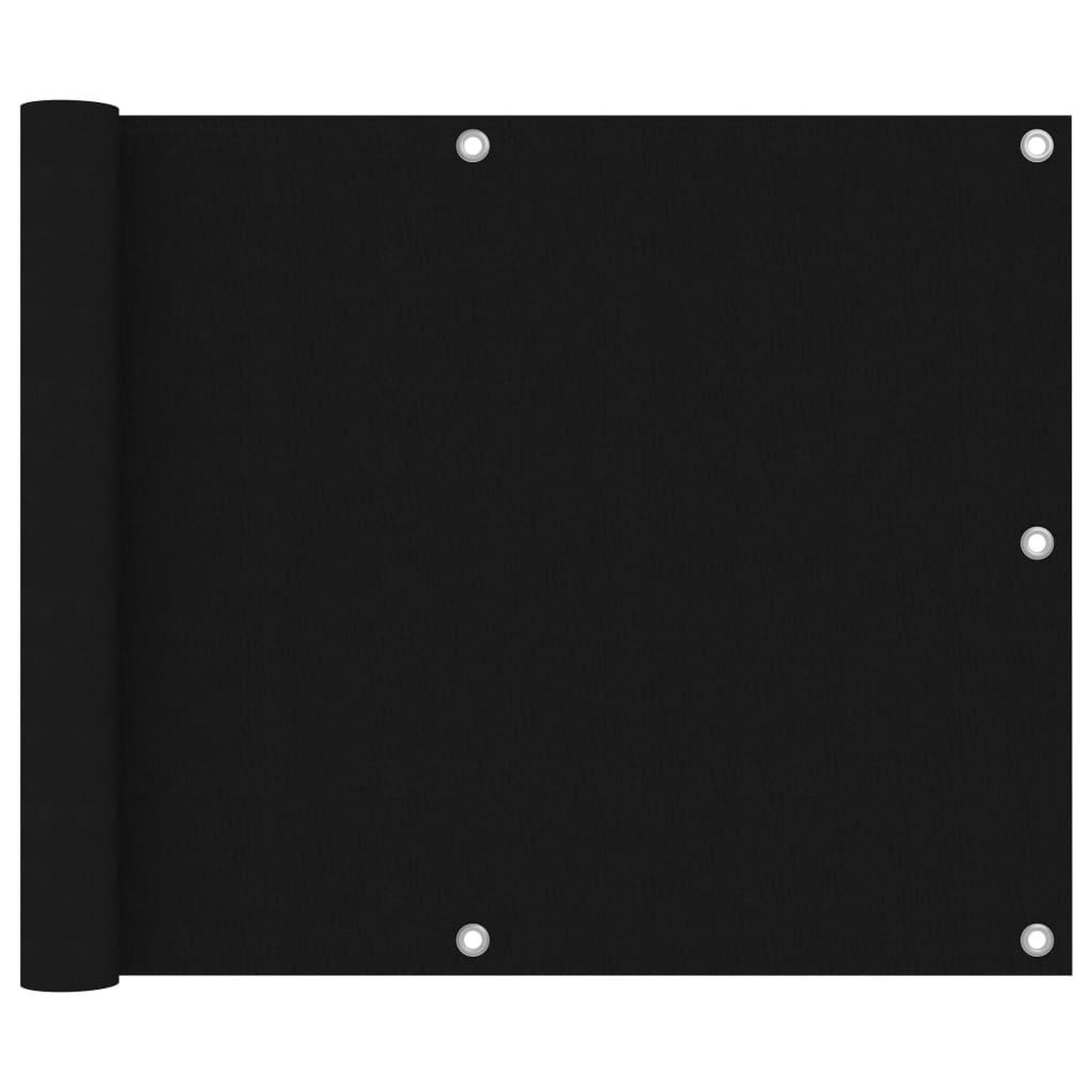 Voir la diapositive 1 : VIDAXL Ecran de balcon Noir 75x500 cm Tissu Oxford