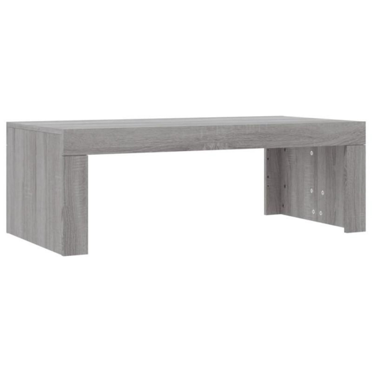 VIDAXL Table basse sonoma gris 102x50x36 cm bois d ingénierie