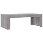 Voir la diapositive 2 : VIDAXL Table basse sonoma gris 102x50x36 cm bois d ingénierie