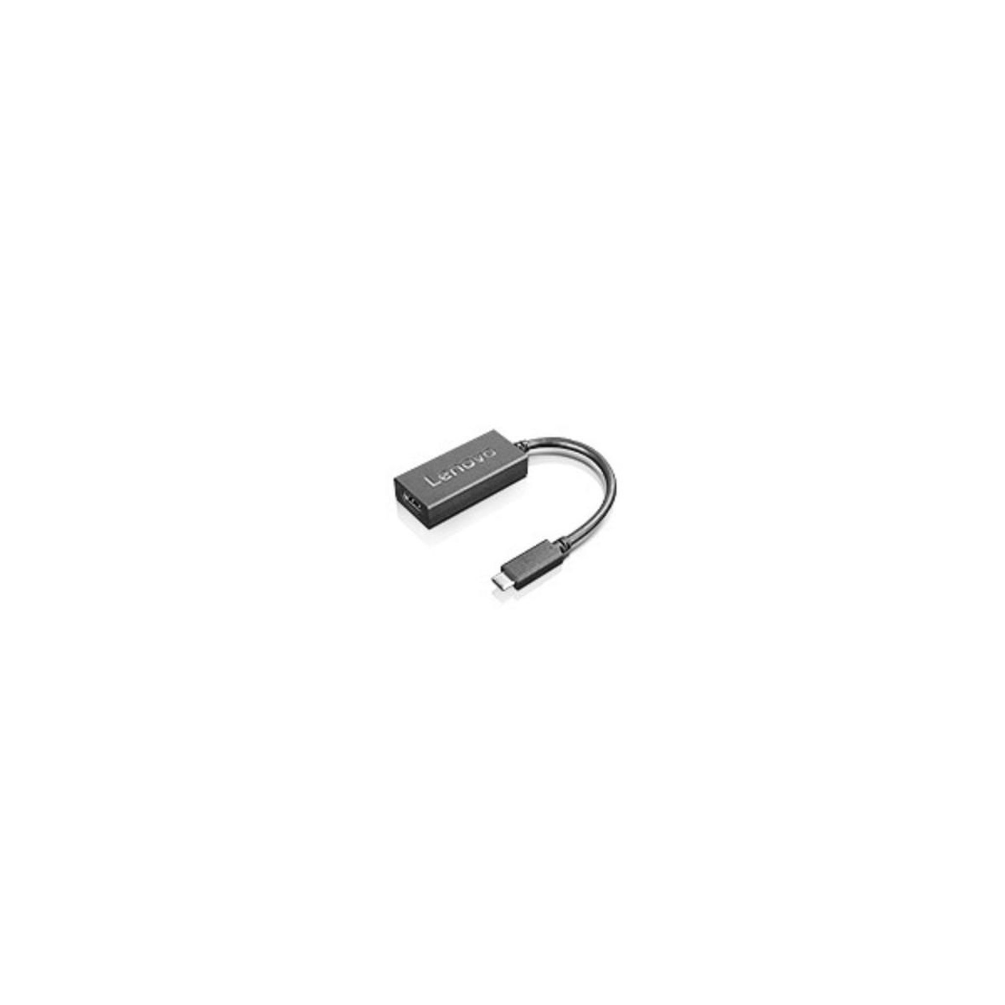 Voir la diapositive 2 : Lenovo Adaptateur USB-C vers VGA Lenovo 4X90M42956 Noir