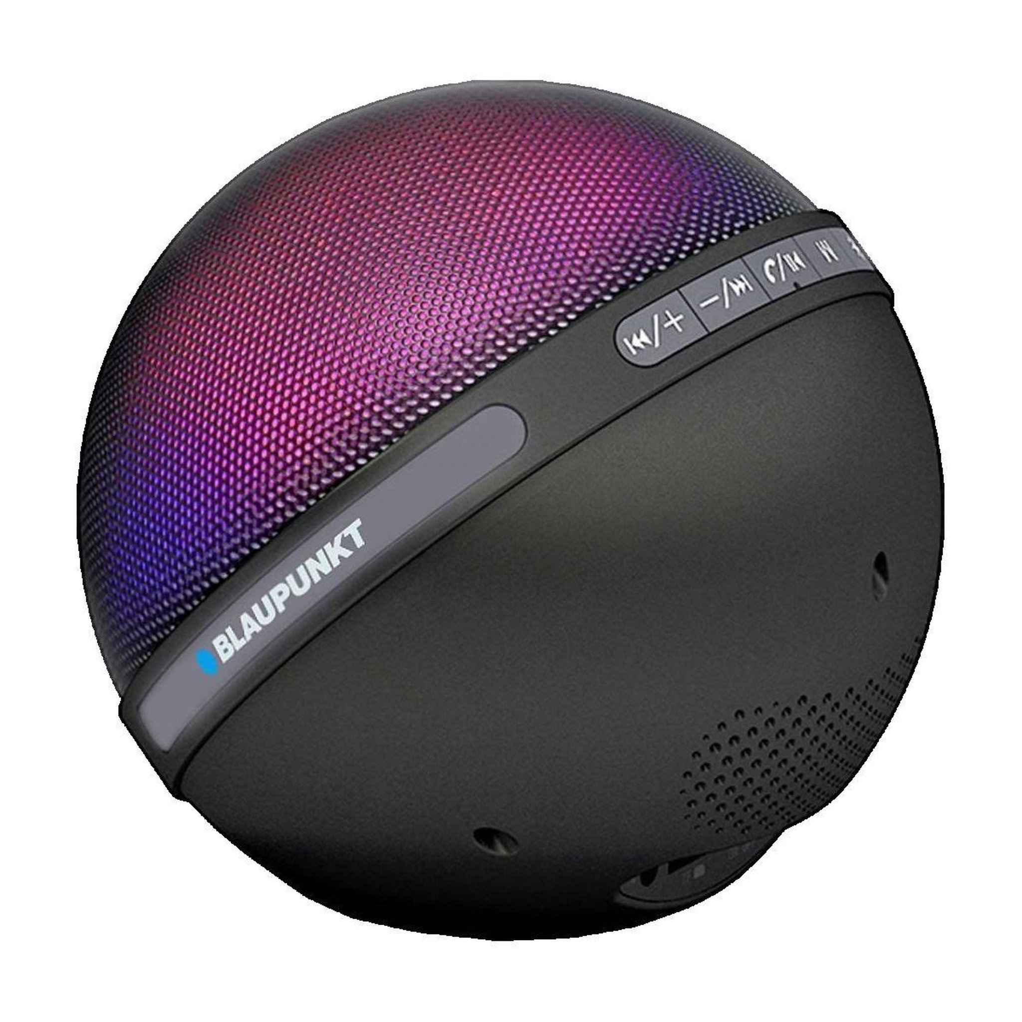 Voir la diapositive 3 : BLAUPUNKT Haut-parleur Bluetooth Blaupunkt BT08LED avec éclairage LED multicolore
