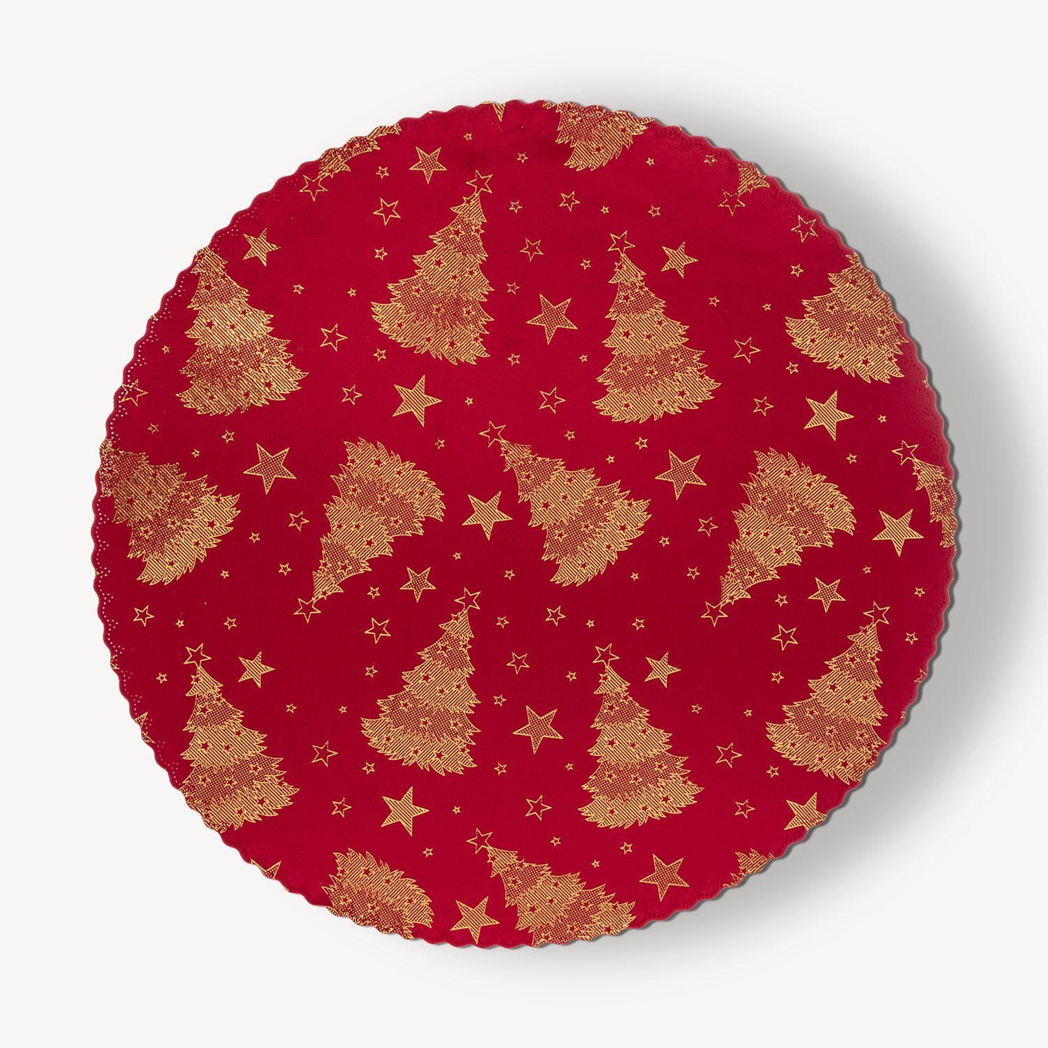Voir la diapositive 3 : FEERIC LIGHT & CHRISTMAS Lot de 2 sets de table en velours SAPIN