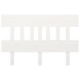Voir la diapositive 3 : VIDAXL Tete de lit Blanc 143,5x3x81 cm Bois massif de pin