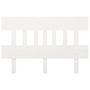 Voir la diapositive 3 : VIDAXL Tete de lit Blanc 143,5x3x81 cm Bois massif de pin