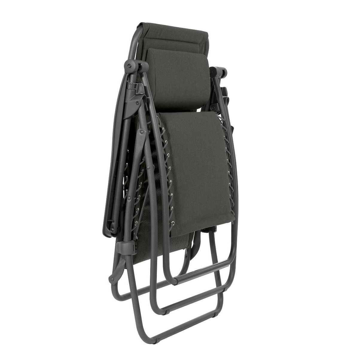 LAFUMA Fauteuil relax pliant multipositions ardoise RSX