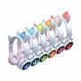 Voir la diapositive 2 : Lexibook Casque sans fil rechargeable lumineux avec oreilles de chat