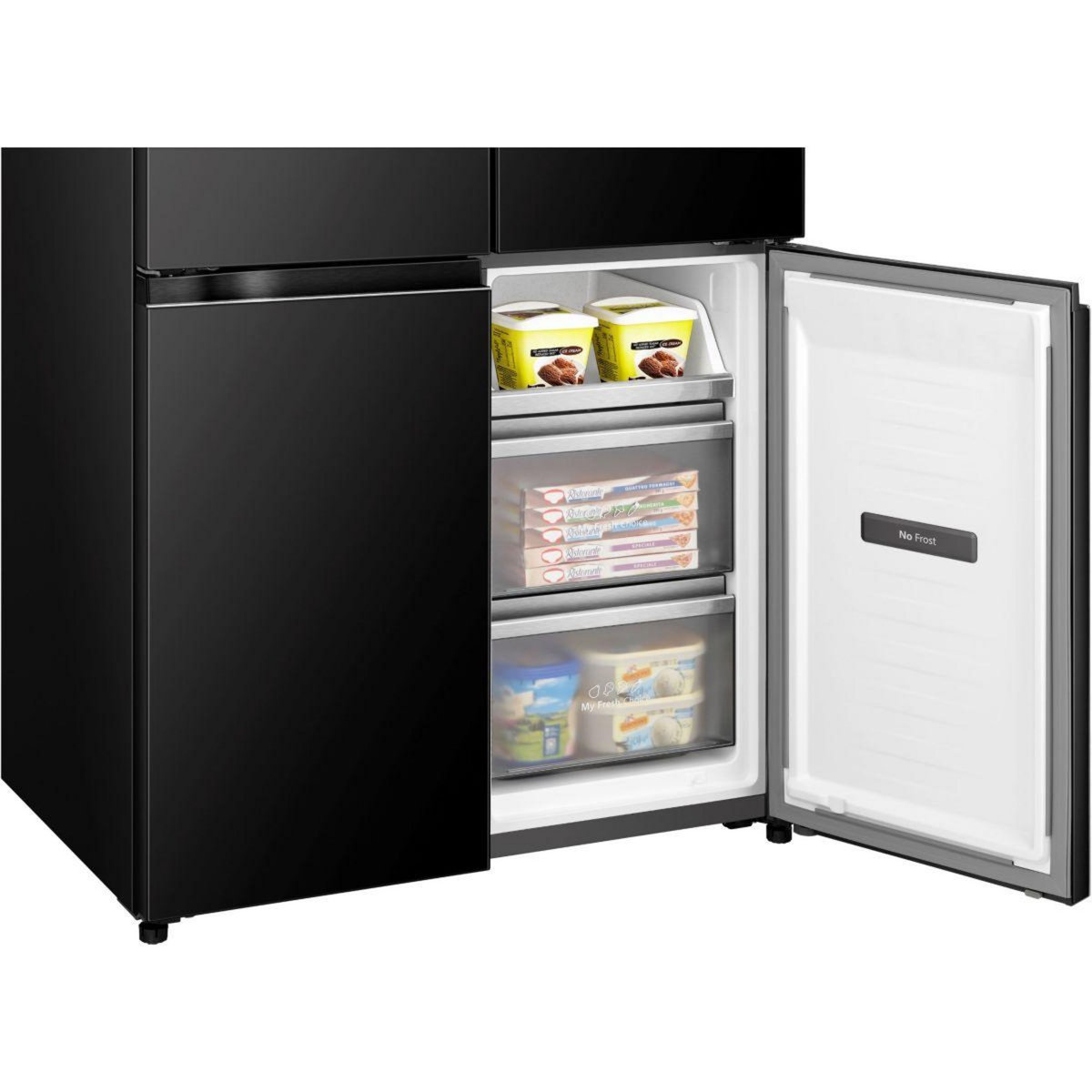 Hisense Réfrigérateur multi portes RQ768N4GBE freshfit