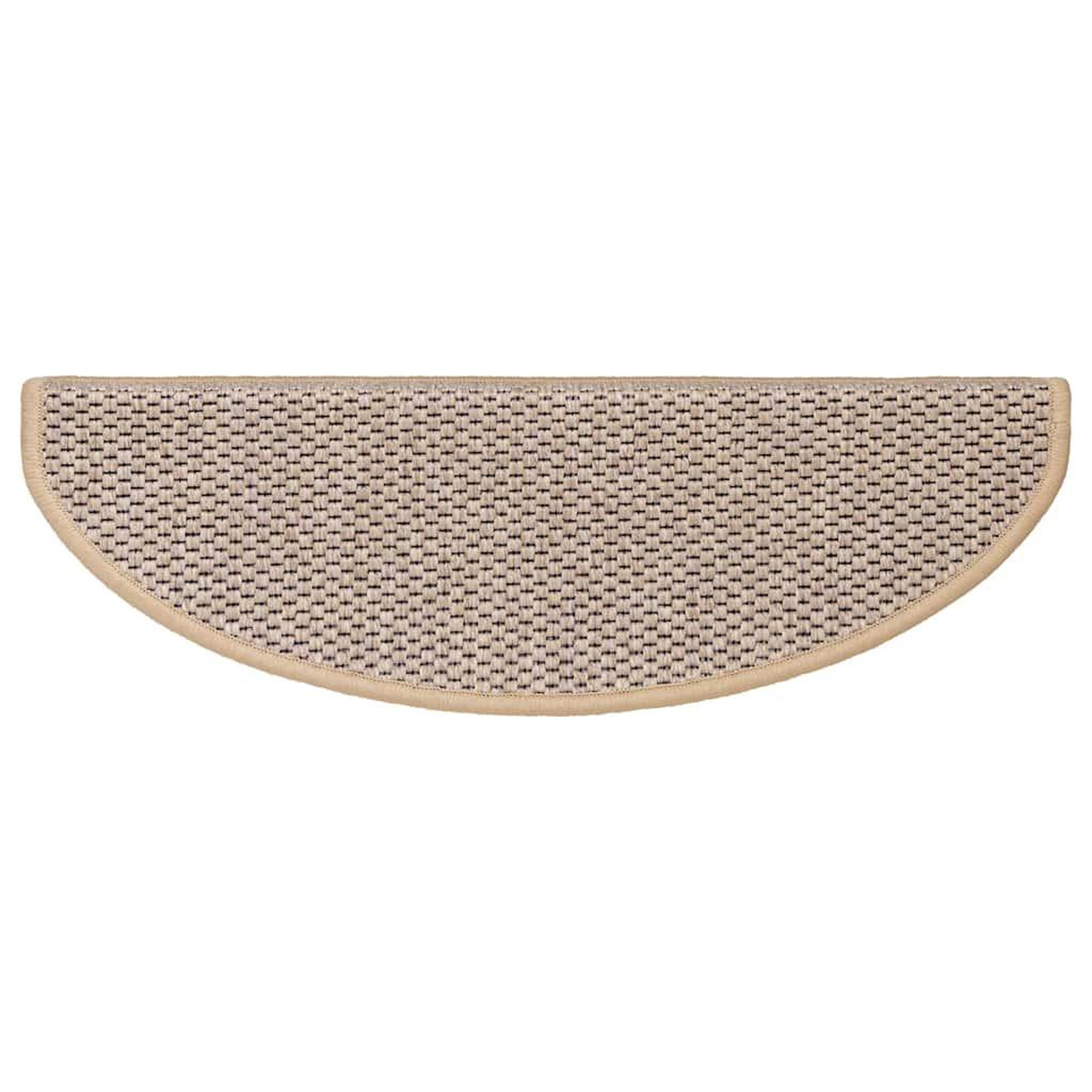 Voir la diapositive 5 : VIDAXL Tapis d'escalier autocollants 30 pcs 65x21x4 cm beige clair