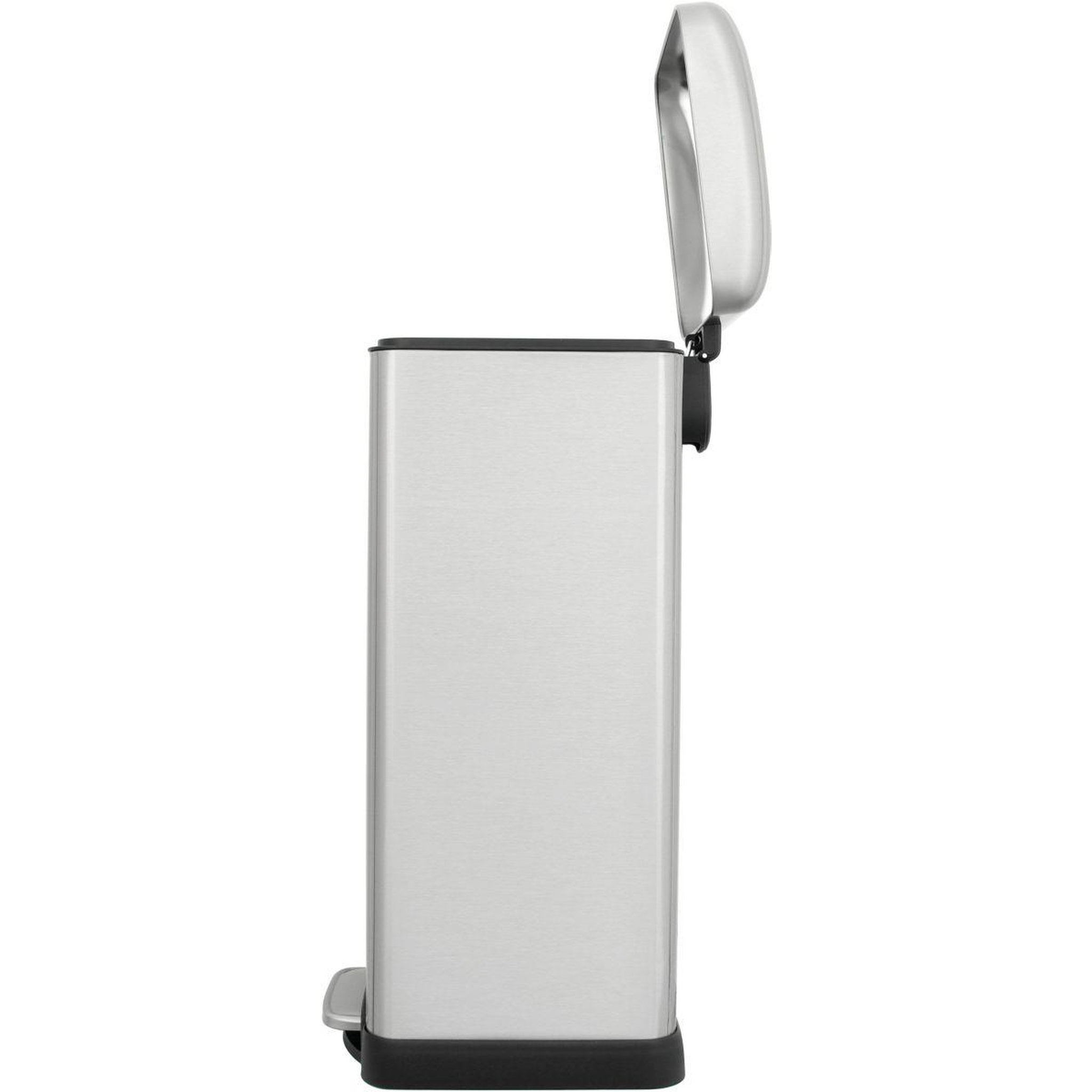 Voir la diapositive 3 : ESSENTIEL B Poubelle manuelle 30L à pédale inox