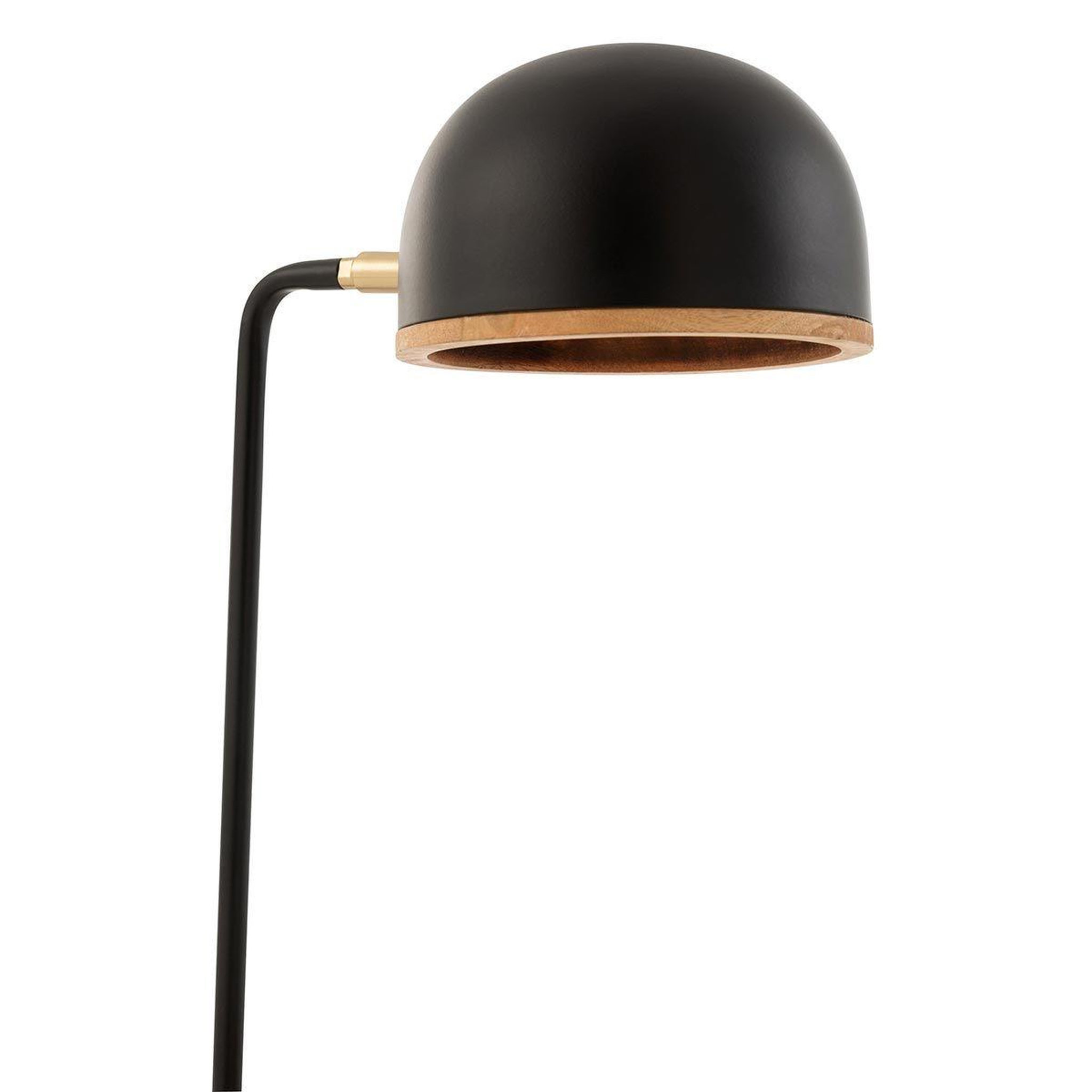 Voir la diapositive 5 : J-LINE Lampe de bureau design en métal  evy  48cm noir