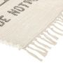 Voir la diapositive 2 : Atmosphera Kids Tapis Déco à Franges  Tribu  60x90cm Beige