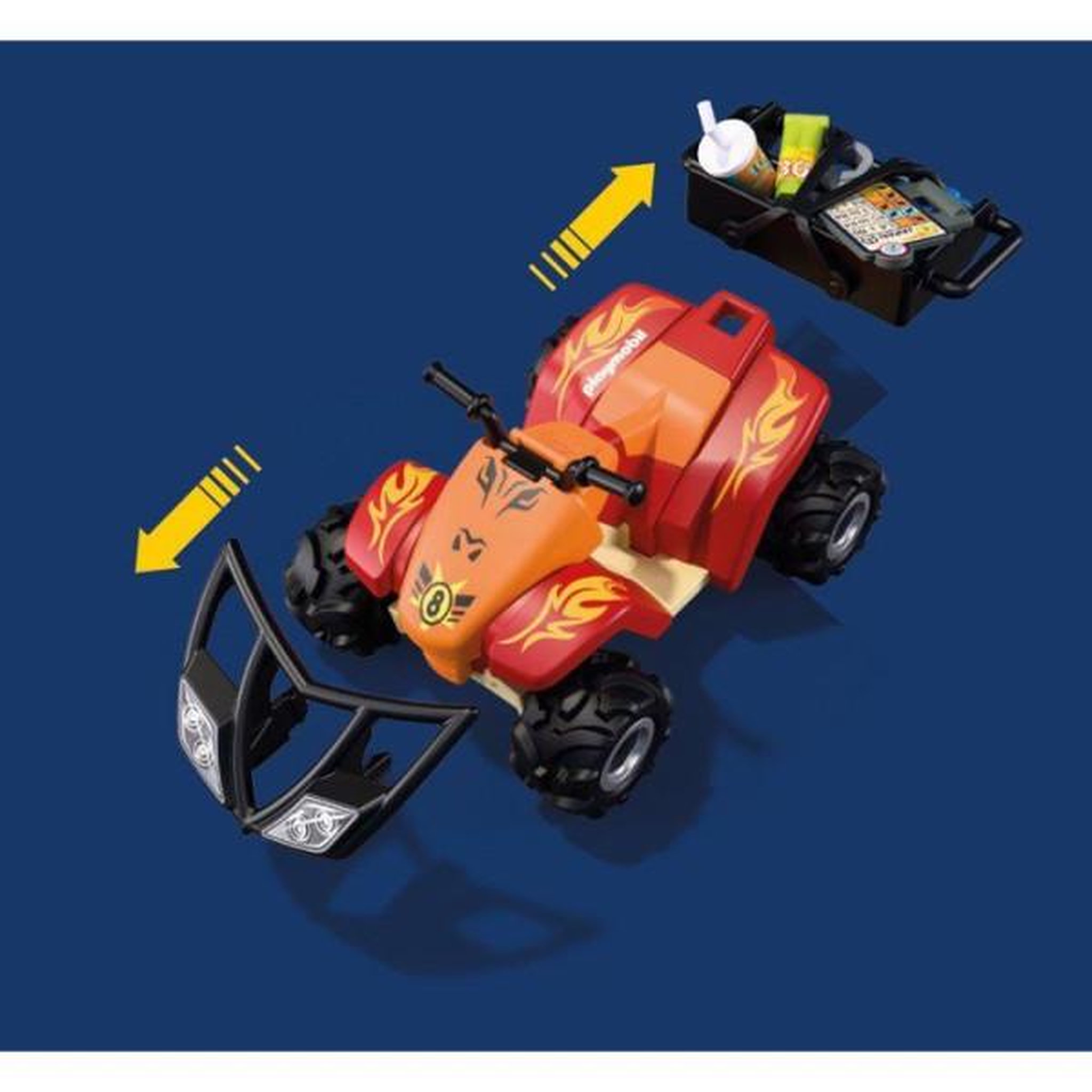 Voir la diapositive 4 : PLAYMOBIL Playmobil 72064 Quad tout-terrain
