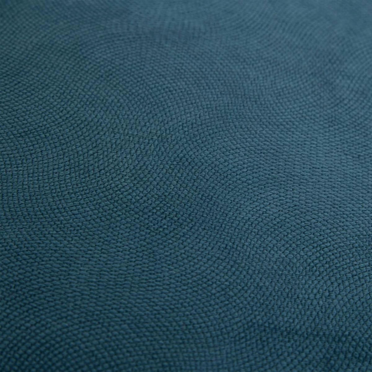 ATMOSPHERA Galette de Chaise Uni  Lilou  38x38cm Bleu Égéen