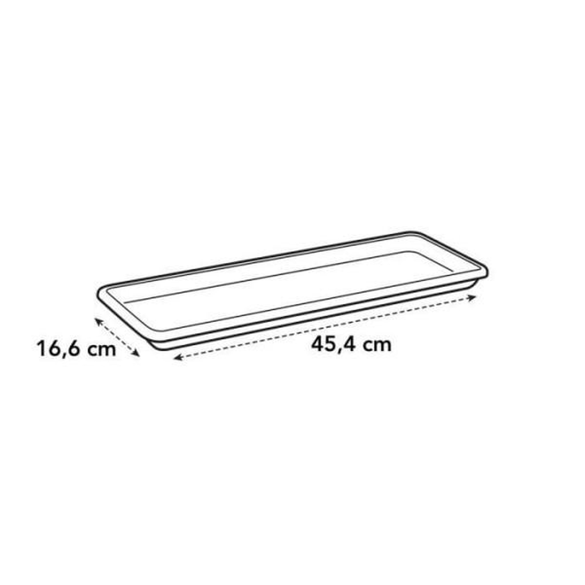 Voir la diapositive 3 : ELHO Soucoupe Barcelona Balconniere 50 - ELHO - Taupe - Plastique - Rond