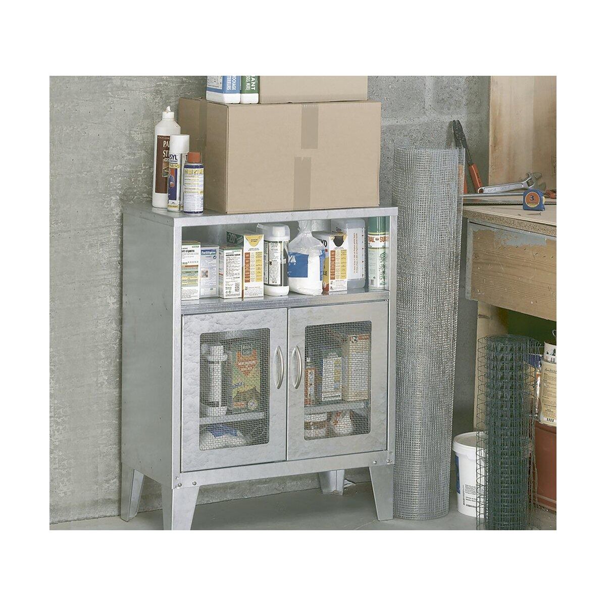 Nortene Grillage métallique -   Fensanet   - 1.00 x 25 m - Gris