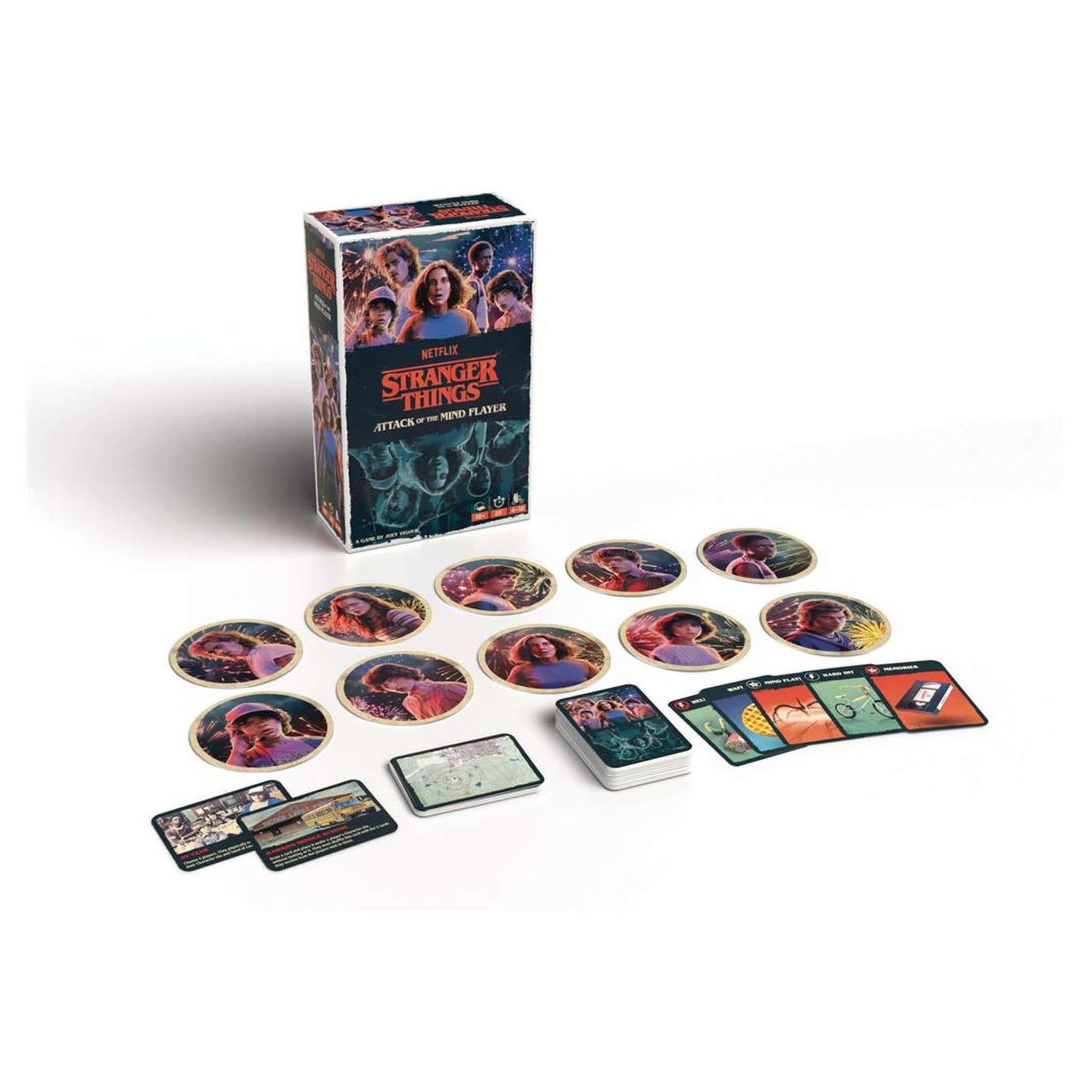 Voir la diapositive 2 : ASMODEE Jeu Stranger Things : Attack Of The Mind Flyer