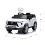 Voir la diapositive 4 : MILLY MALLY Voiture électrique Lexus GX550 Blanc