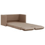 Voir la diapositive 2 : VIDAXL Canape-lit 2 en 1 cappuccino 112x174x55 cm similicuir