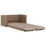 Voir la diapositive 2 : VIDAXL Canape-lit 2 en 1 cappuccino 112x174x55 cm similicuir