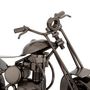 Voir la diapositive 2 : ATMOSPHERA Décoration Moto en Métal  Imran  20cm Argent