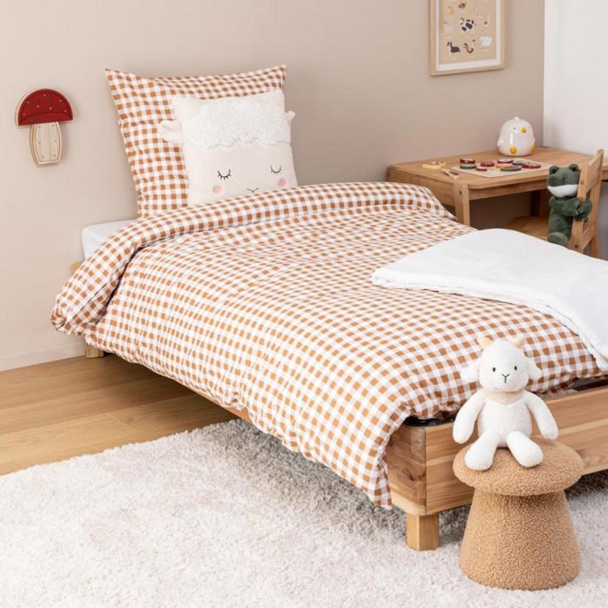 Atmosphera Kids Applique Murale à LED  Champignon  23cm Multicolore