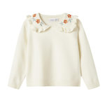 NAME IT Pull  à Broderies Fille Name it Nelinda. Coloris disponibles : Blanc