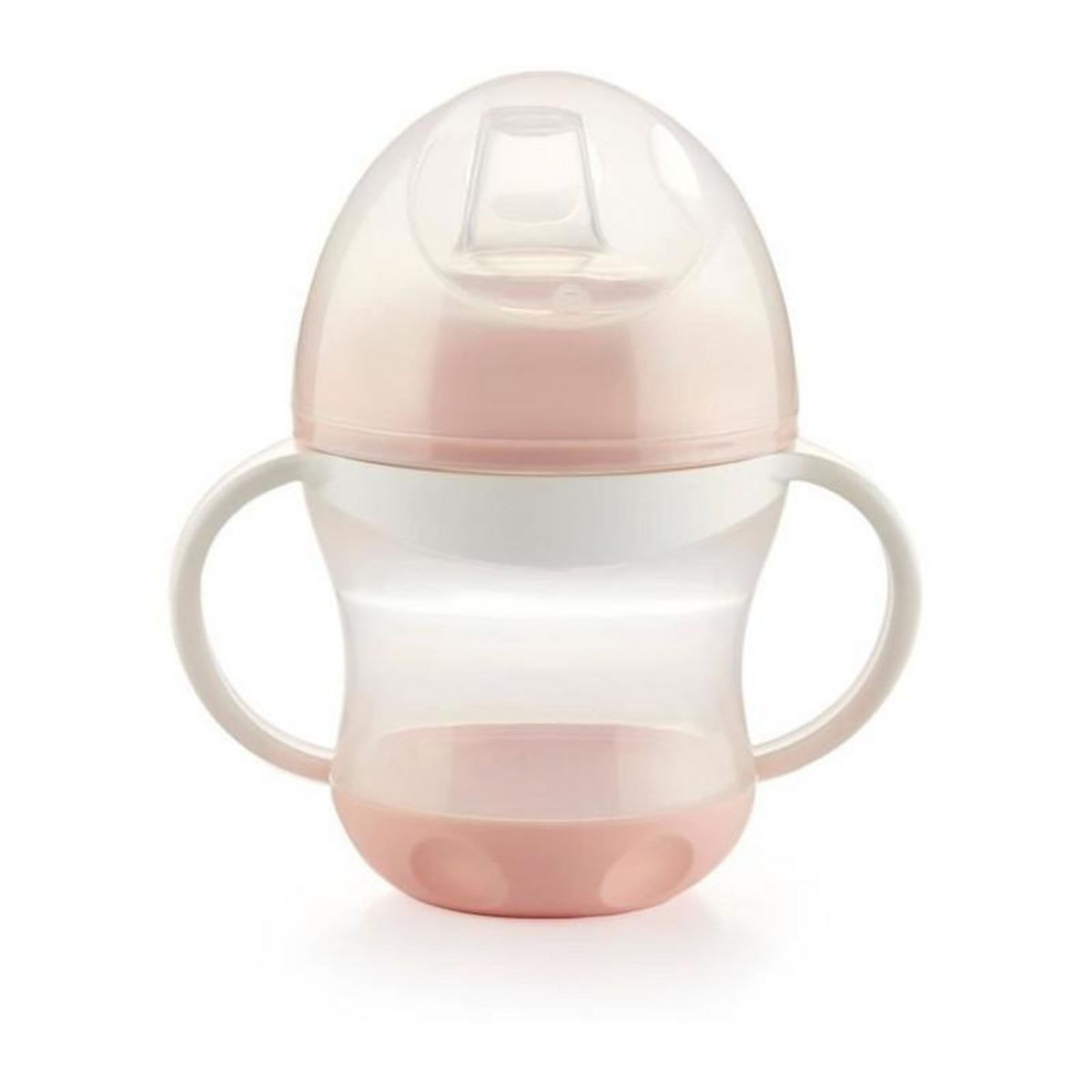 THERMOBABY THERMOBABY Tasse anti-fuites + couv - Rose poudre