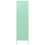 Voir la diapositive 4 : VIDAXL Garde-robe Vert menthe 90x50x180 cm Acier