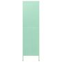 Voir la diapositive 4 : VIDAXL Garde-robe Vert menthe 90x50x180 cm Acier
