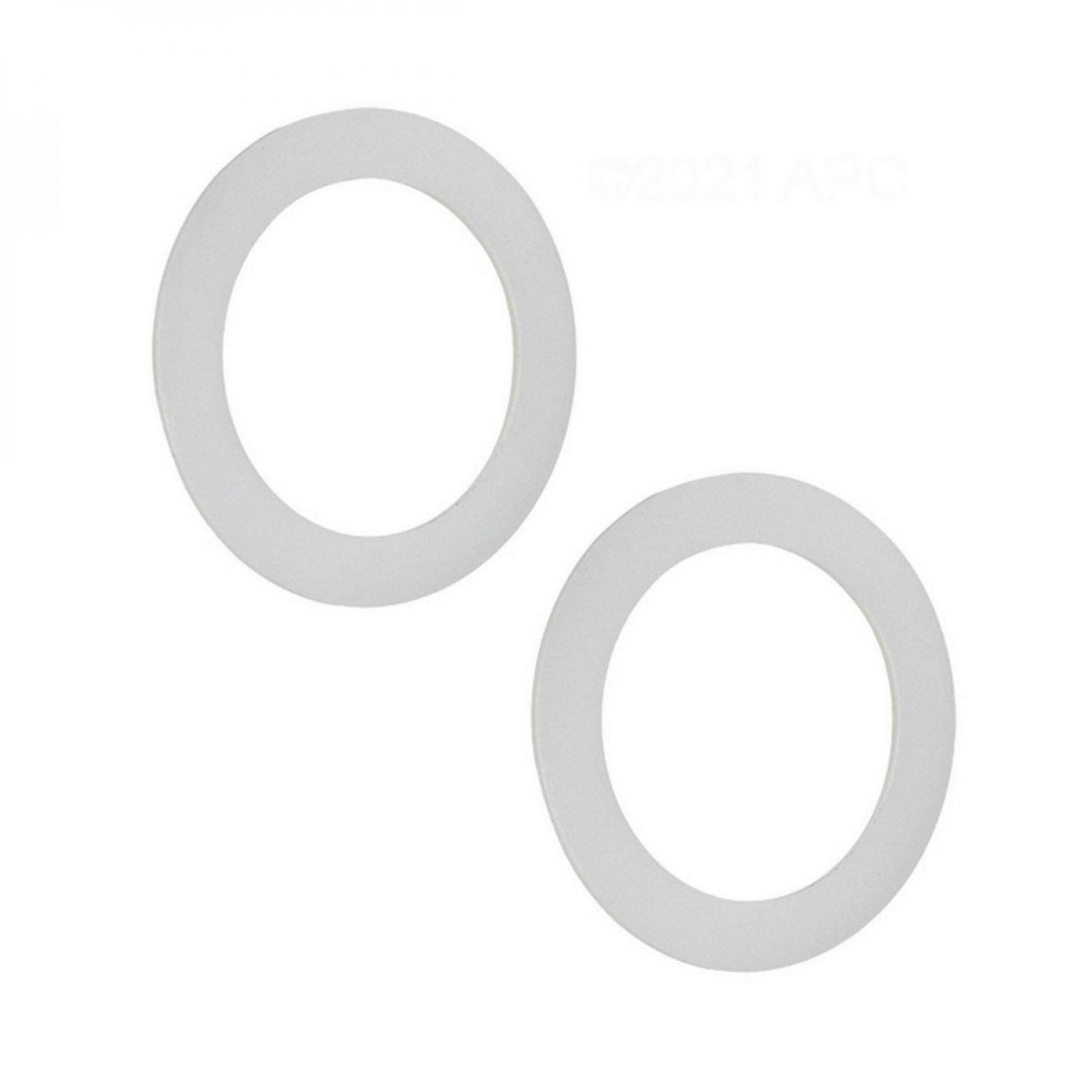 Hayward Lot de 2 rondelles pour vanne multivoies de piscine - Blanc - SPX0710Z62