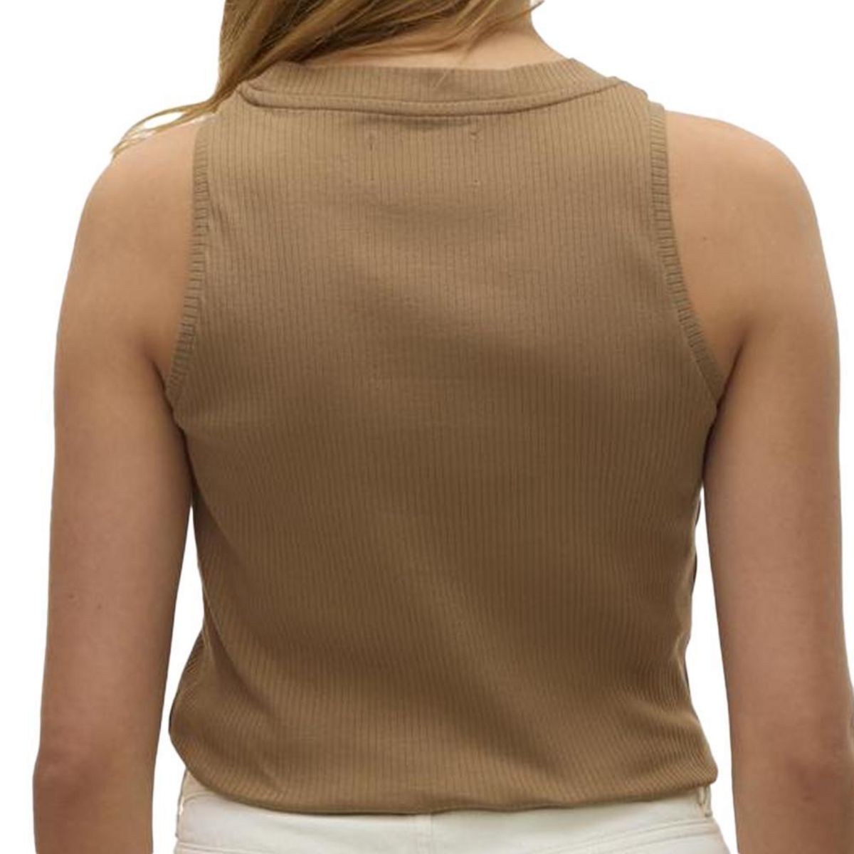 Vero Moda Débardeur Marron Femme Vero Moda Lavender