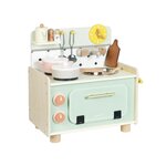 JANOD Jeu de cuisine Janod Cuisine rétro en bois pastel