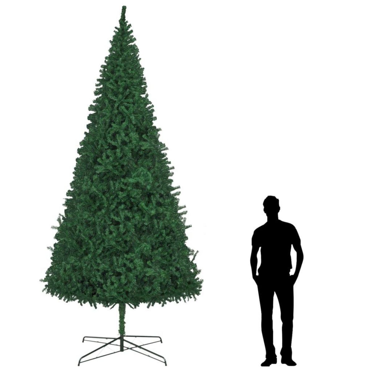 VIDAXL Sapin de Noël artificiel 400 cm Vert