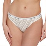 CALVIN KLEIN JEANS Culotte /Grise Femme Calvin Klein Jeans Bikinis. Coloris disponibles : Blanc